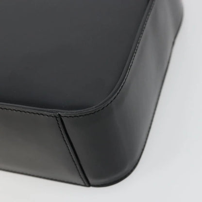 Gucci Vintage G logo Leather, Black, Patent Leather, Shoulder Bag