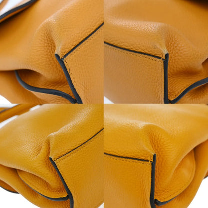 Gucci Bamboo Daily Top Handle Leather, Orange, Leather, Handbag