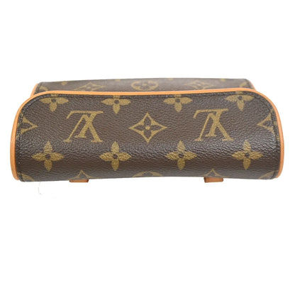 Louis Vuitton Florentine Waist Monogram Canvas, Brown, Canvas, Clutch
