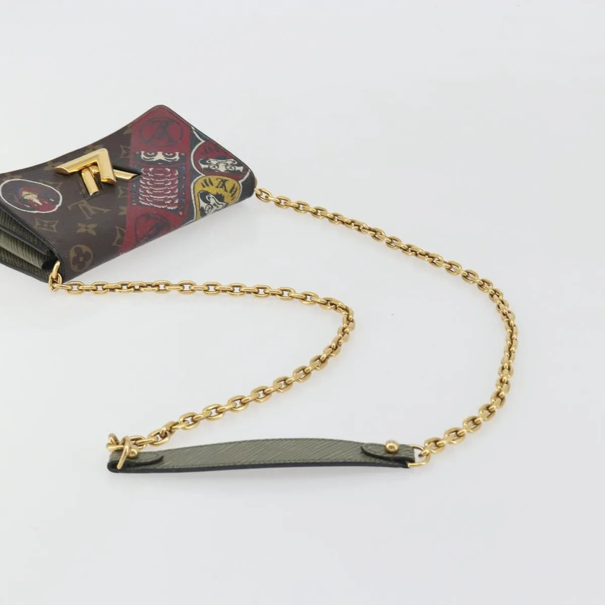 Louis Vuitton Twist Monogram Leather, Multicolour, Canvas, Clutch