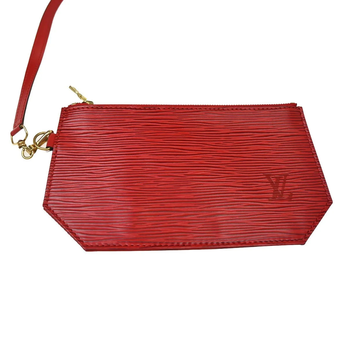 Louis Vuitton Vintage Sac d'Epaule Epi Leather, Red, Leather, Shoulder Bag