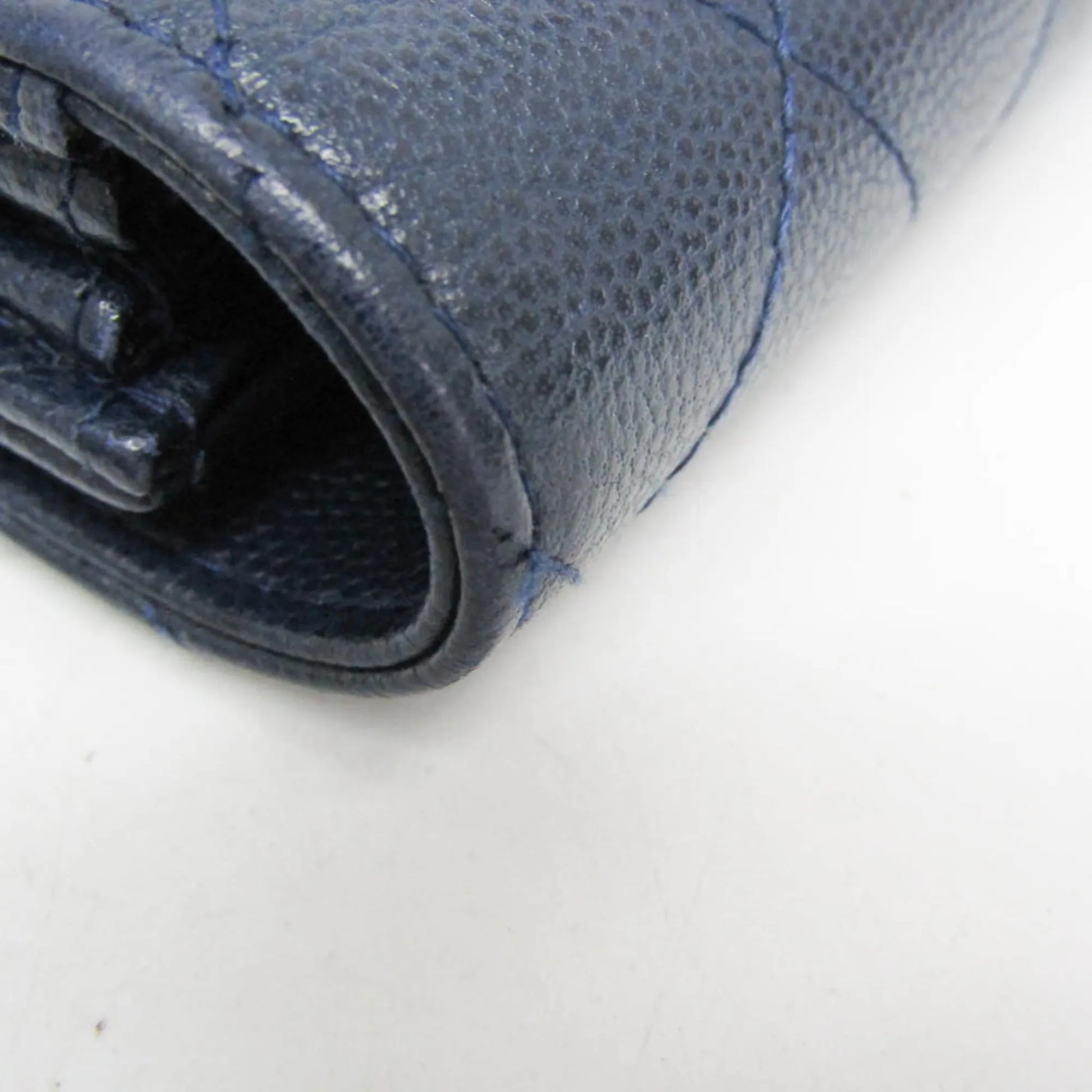 Chanel Matelasse Zippy CC, Navy, Calfskin, Wallet