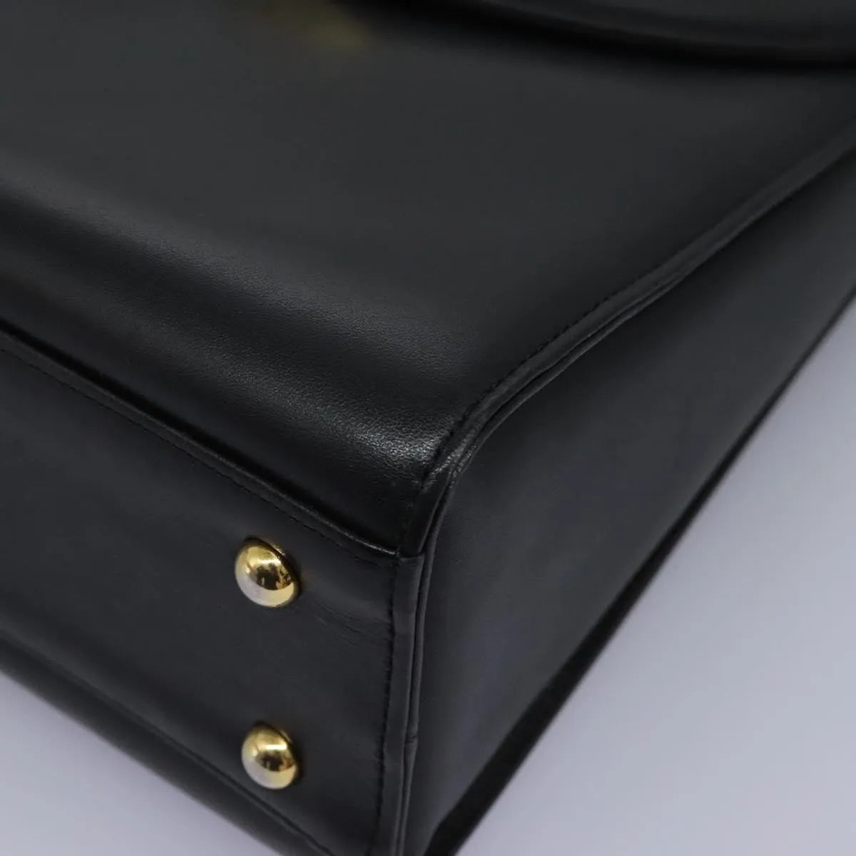Givenchy Vintage Leather, Black, Leather, Handbag
