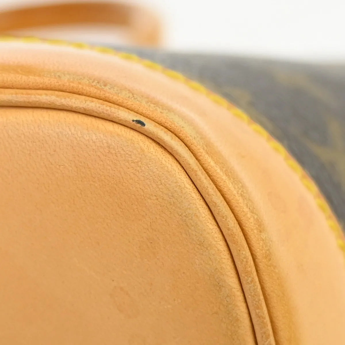 Louis Vuitton Alma Monogram, Brown, Canvas, Handbag