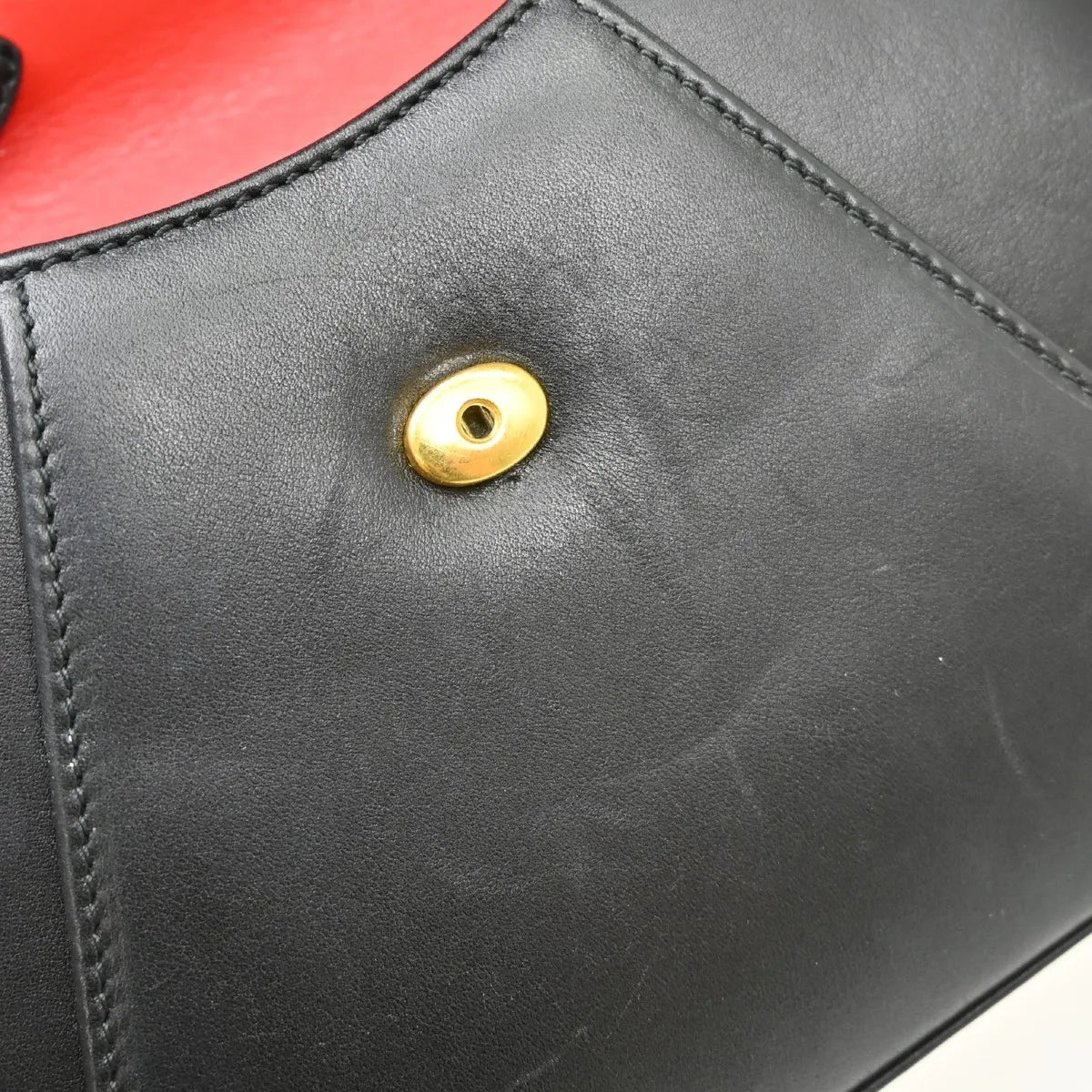 Cartier Panthère Leather, Black, Leather, Handbag