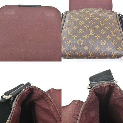 Louis Vuitton District Messenger Macassar Monogram Canvas, Brown, Canvas, Shoulder Bag