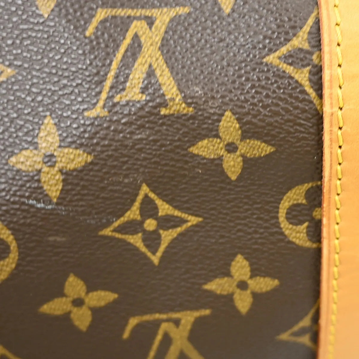 Louis Vuitton Keepall Monogram Canvas, Brown, Canvas, Travel Bag