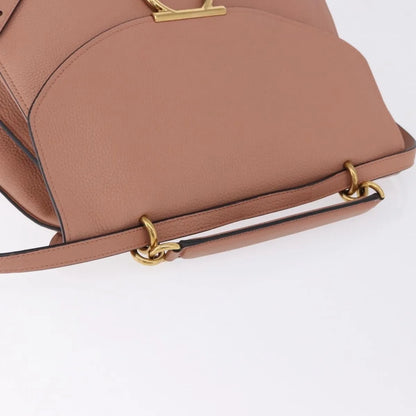 Salvatore Ferragamo Margot Satchel Leather, Pink, Leather, Handbag