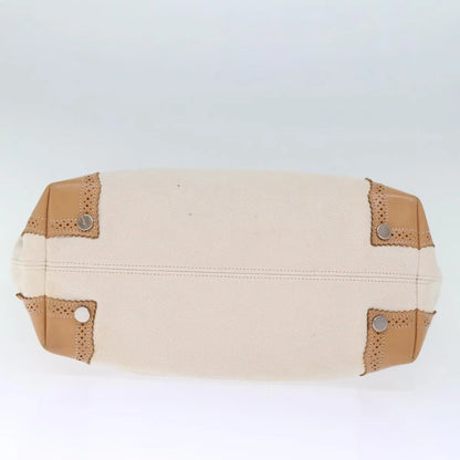 Burberry Blue Label Canvas, Beige, Canvas, Tote Bag