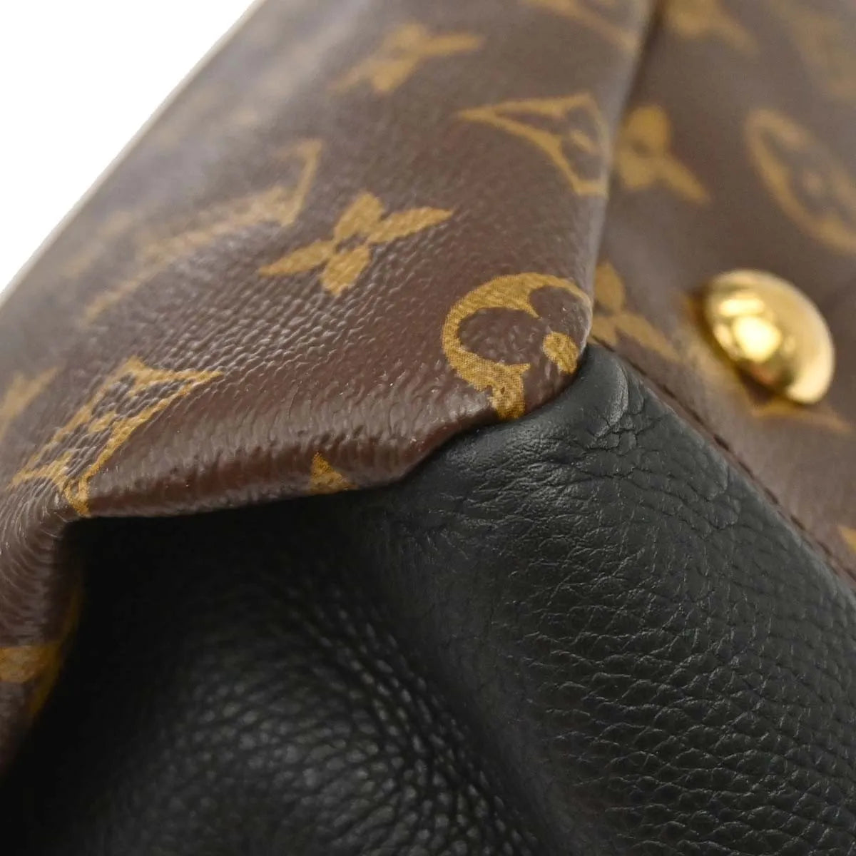 Louis Vuitton Pallas Monogram, Brown, Canvas, Tote Bag