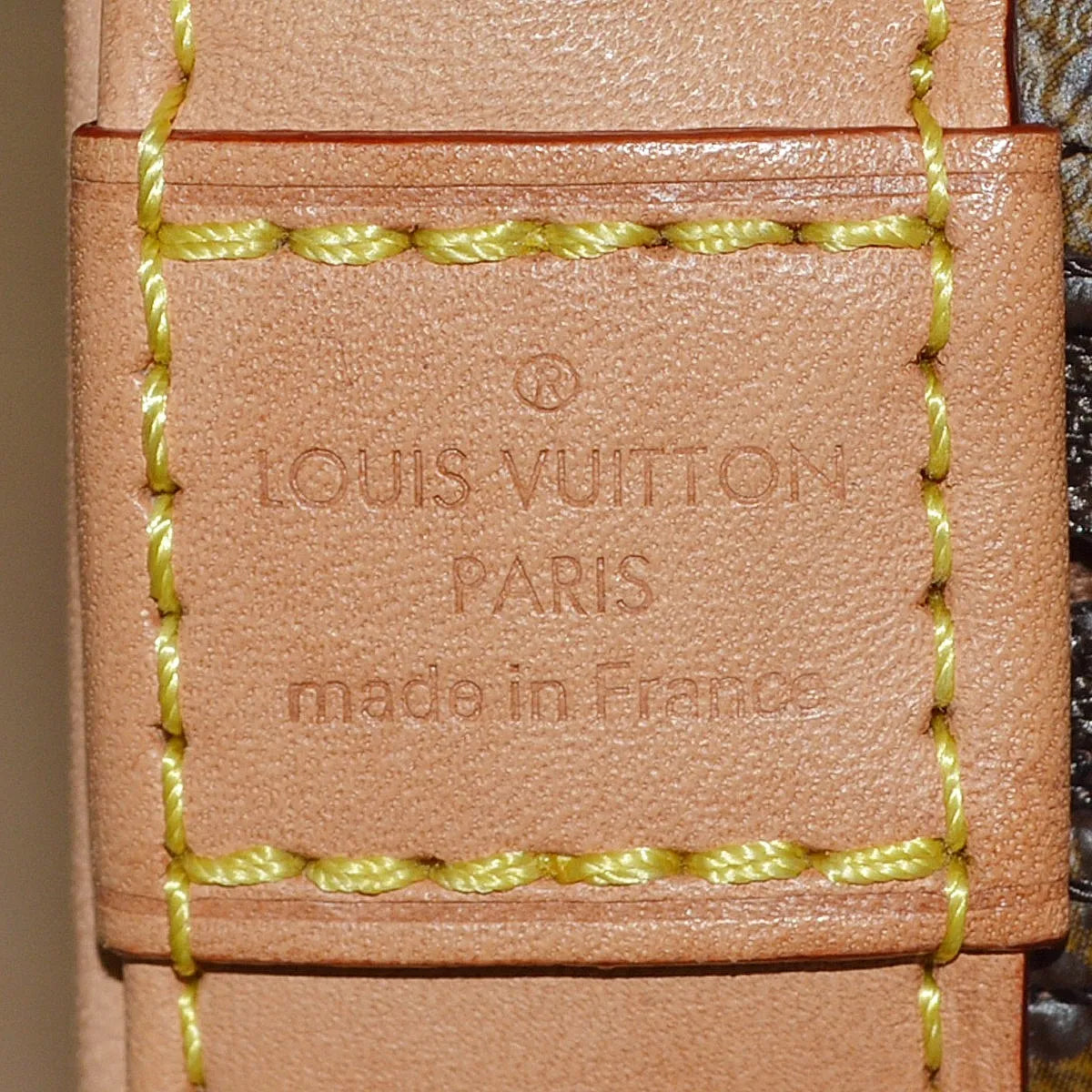 Louis Vuitton Alma Monogram Canvas, Brown, Canvas, Handbag