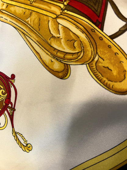 Hermes Carré 90 Silk multicolor, Navy, Silk, Scarf