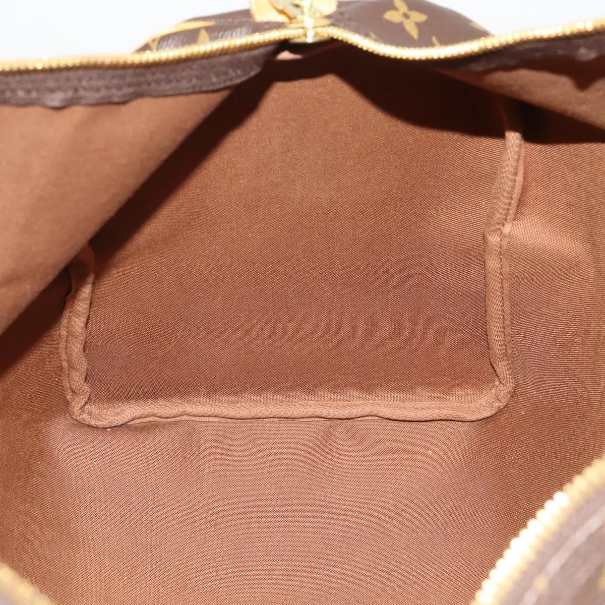 Louis Vuitton Keepall Monogram Canvas, Brown, Canvas, Travel Bag