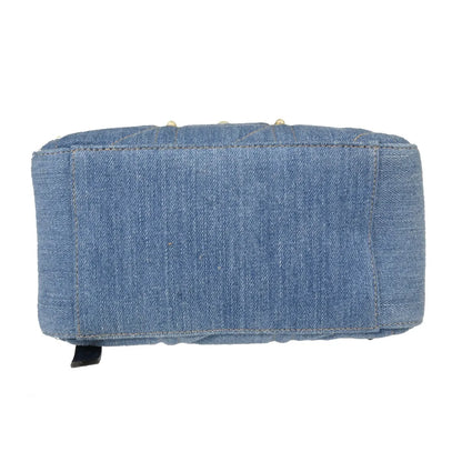 Gucci Backpack Embellished Wool, Blue, Denim, Backpack