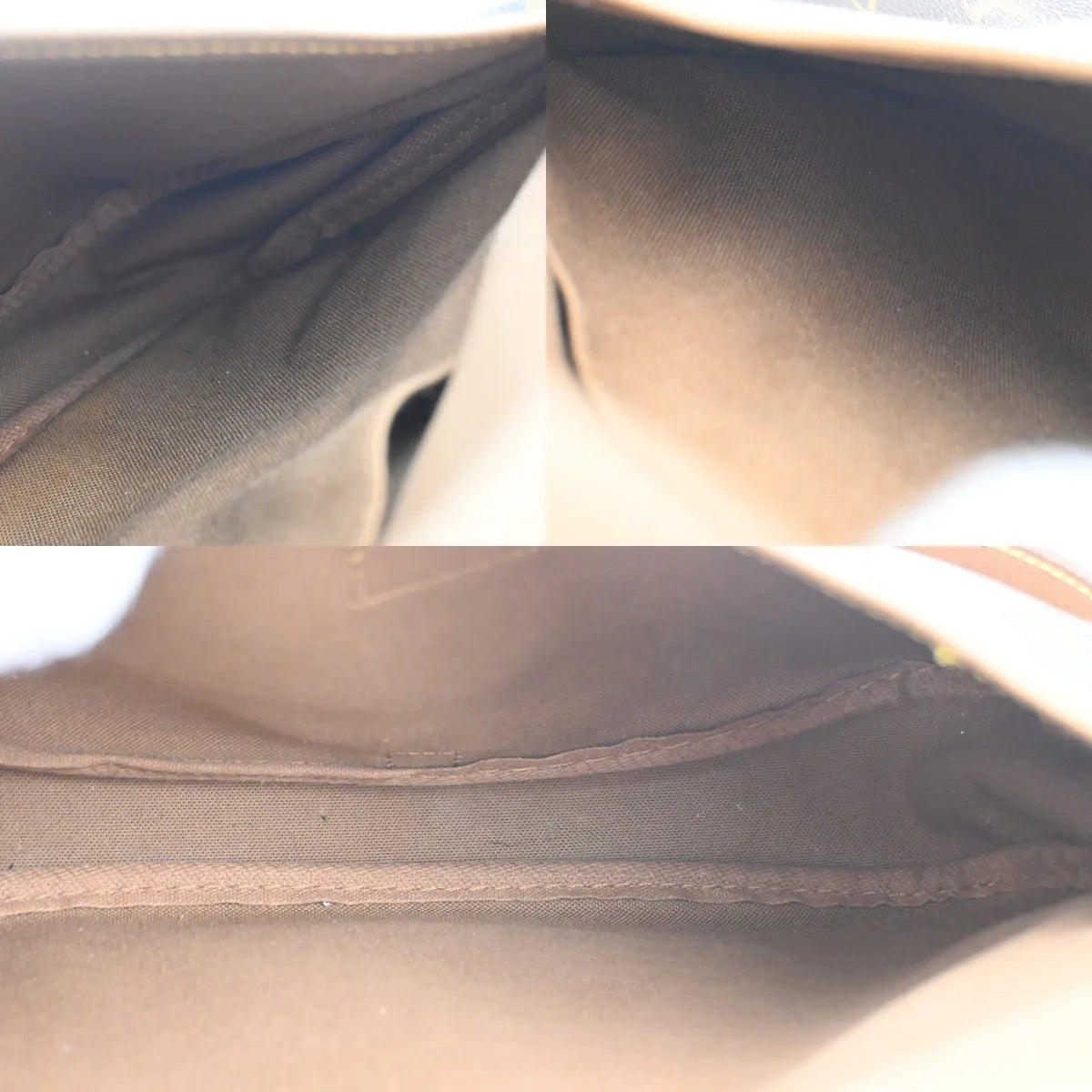 Louis Vuitton Saumur Monogram Canvas, Brown, Canvas, Shoulder Bag