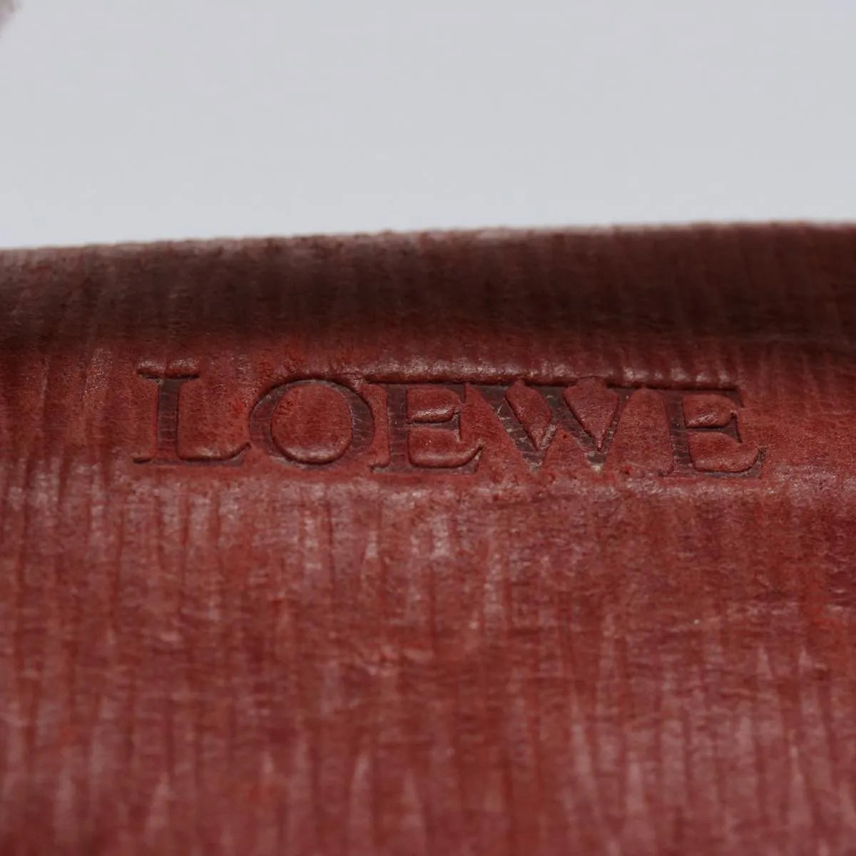 Loewe Vintage Velazquez Top Handle Leather, Orange, Leather, Handbag