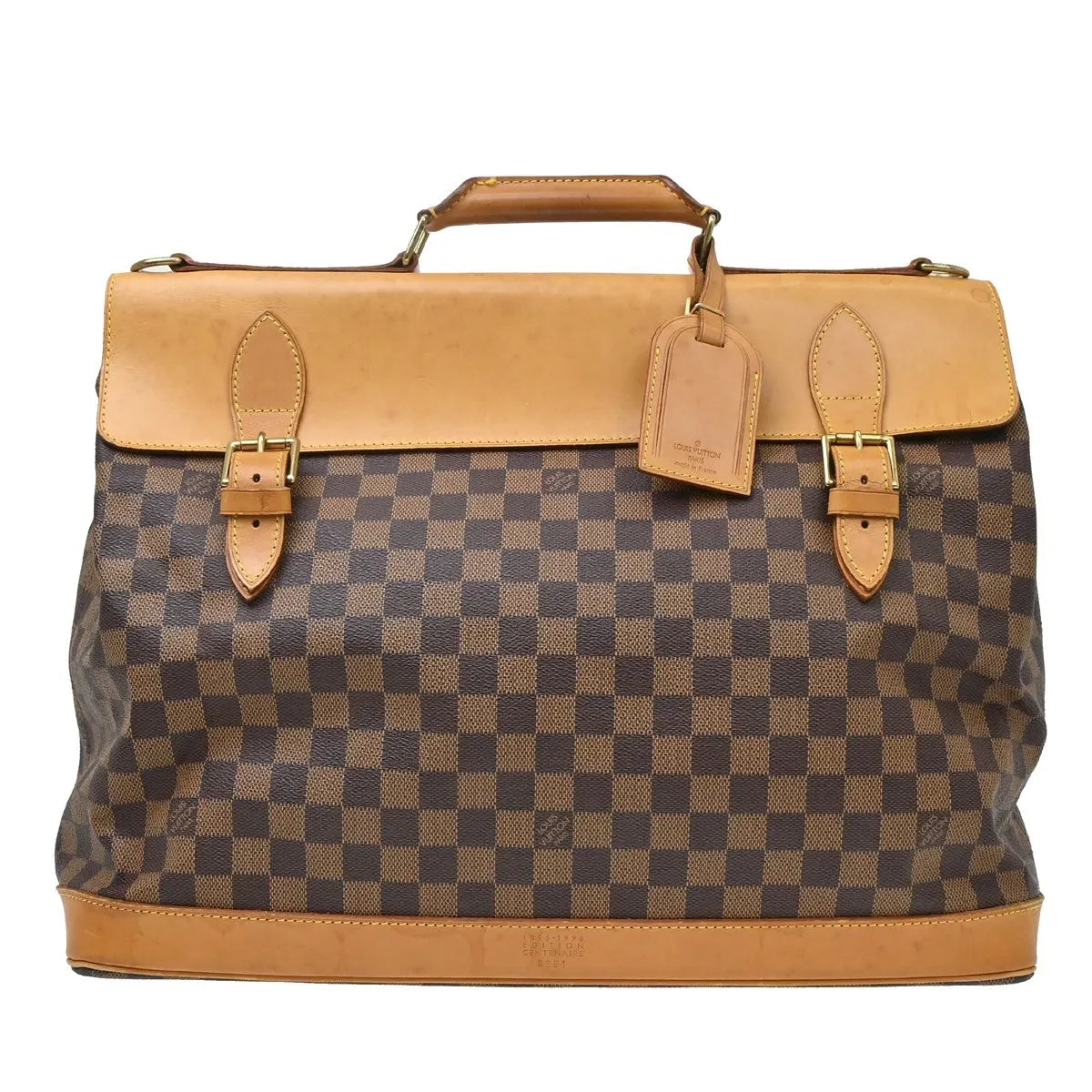 Louis Vuitton West End Damier, Brown, Canvas, Travel Bag
