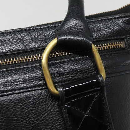 Burberry Vintage Leather, Black, Leather, Shoulder Bag