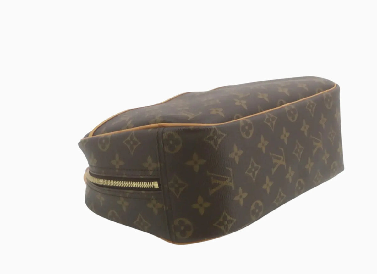 Louis Vuitton Trouville Monogram Canvas, Brown, Canvas, Handbag
