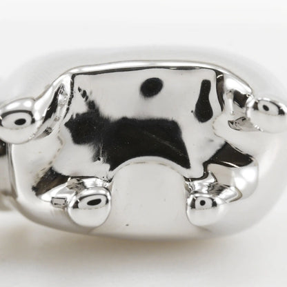 Hermes Cadena Metal, Silver, Metal, Charm