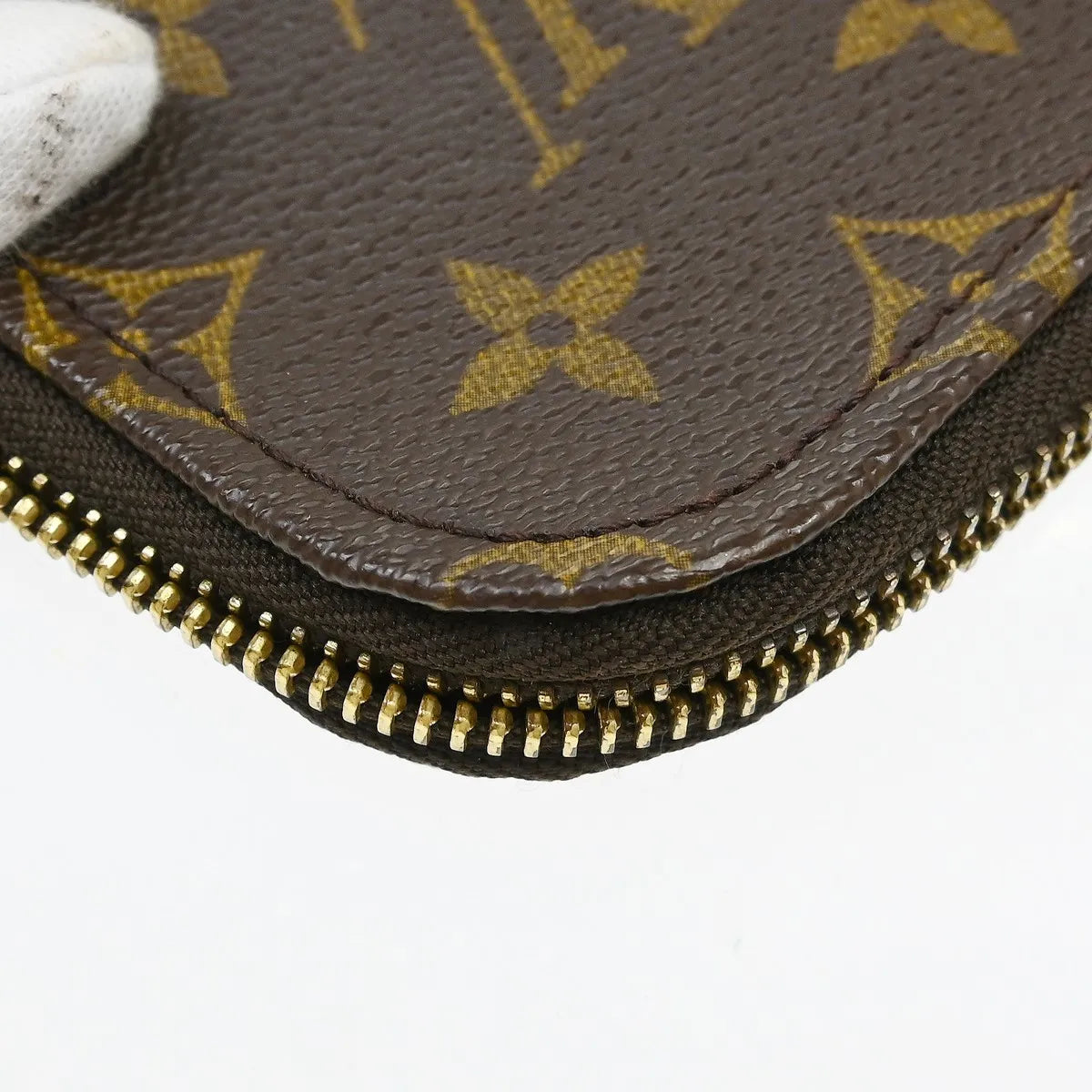 Louis Vuitton Poche Documents Monogram Canvas, Brown, Canvas, Clutch