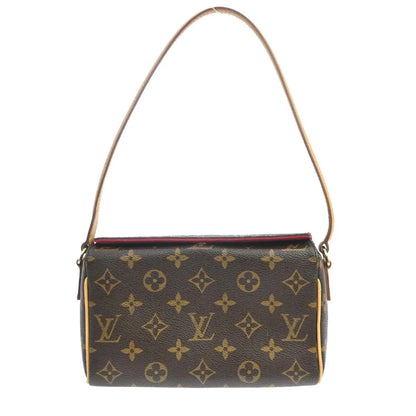Louis Vuitton Recital Monogram Canvas, Brown, Canvas, Shoulder Bag