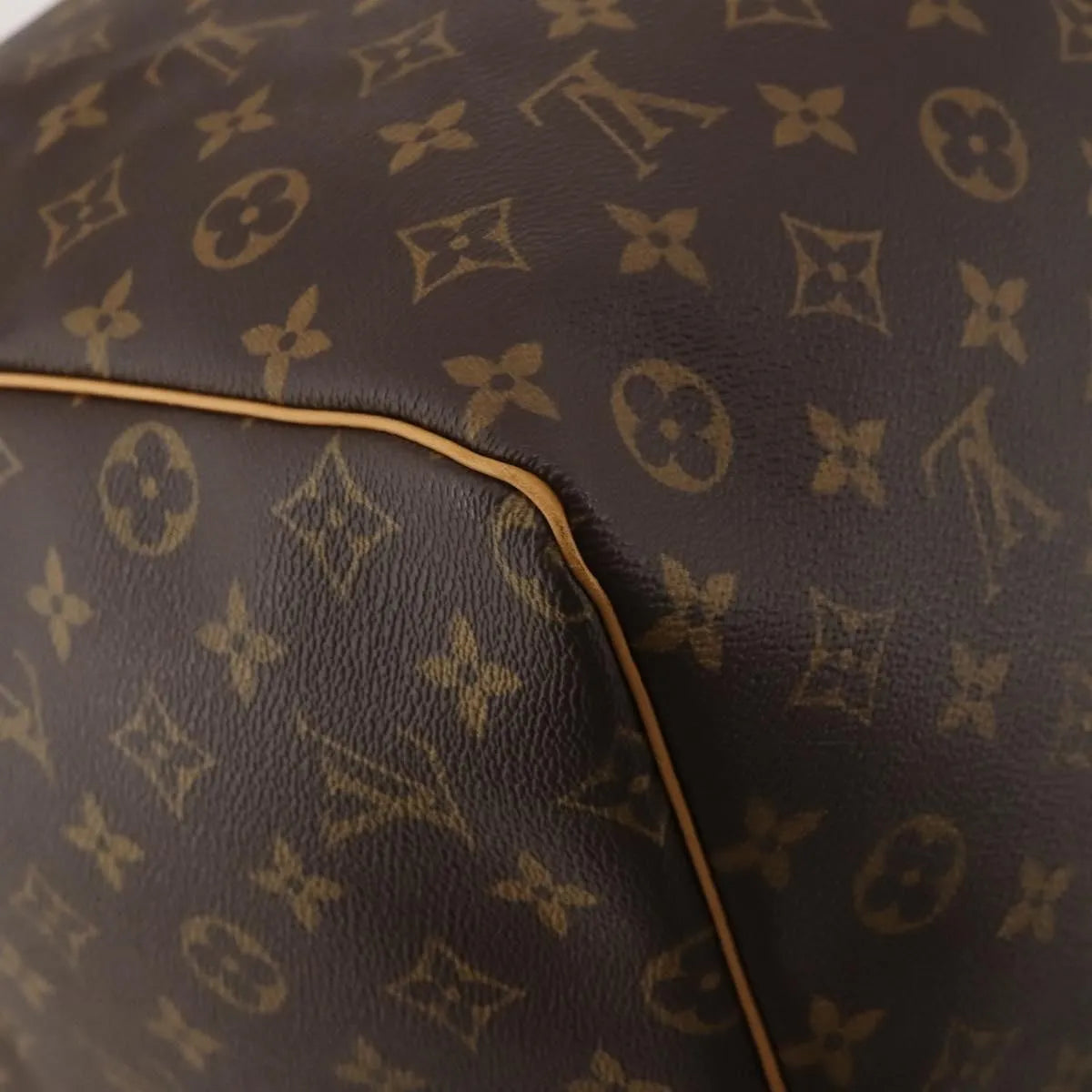 Louis Vuitton Keepall Monogram Canvas, Brown, Canvas, Travel Bag