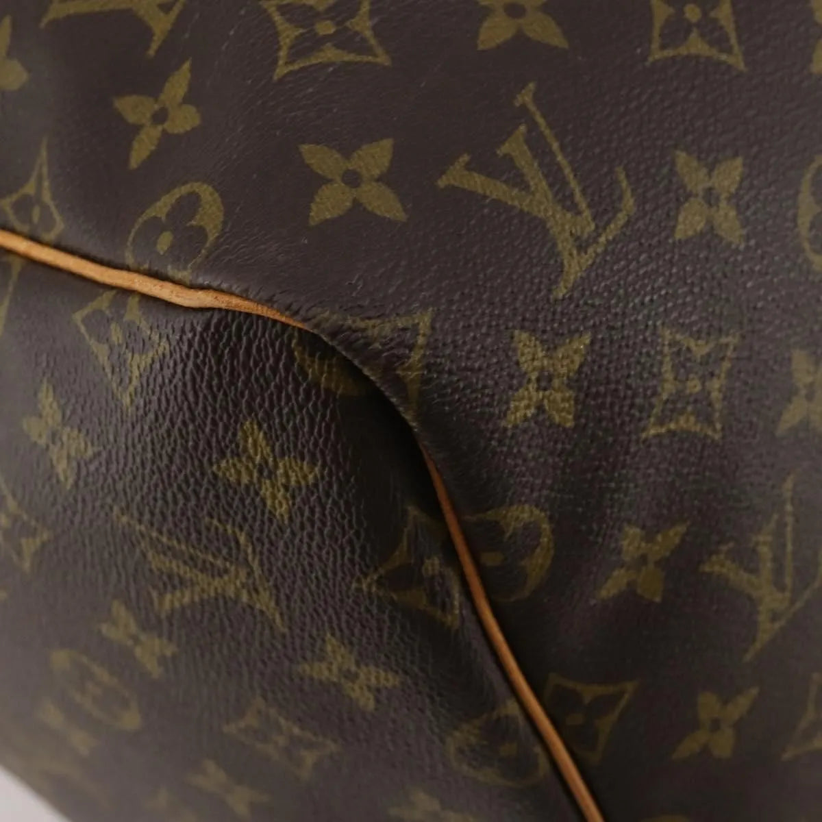 Louis Vuitton Keepall Monogram Canvas, Brown, Canvas, Travel Bag