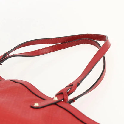 Gucci Craft Tote Diamante Leather, Red, PVC, Tote Bag