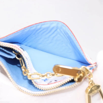 Louis Vuitton Pochette clés NM Monogram Multicolor Canvas, Multicolour, Canvas, Wallet