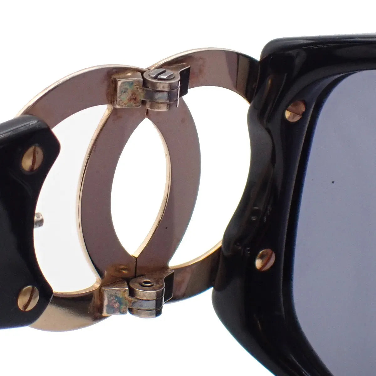Chanel Logo CC Plastic, Black, Plastic, Sunglasses