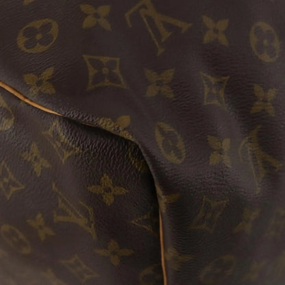 Louis Vuitton Keepall Monogram, Brown, Canvas, Travel Bag