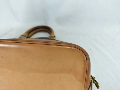 Louis Vuitton Alma Monogram Canvas, Brown, Canvas, Handbag