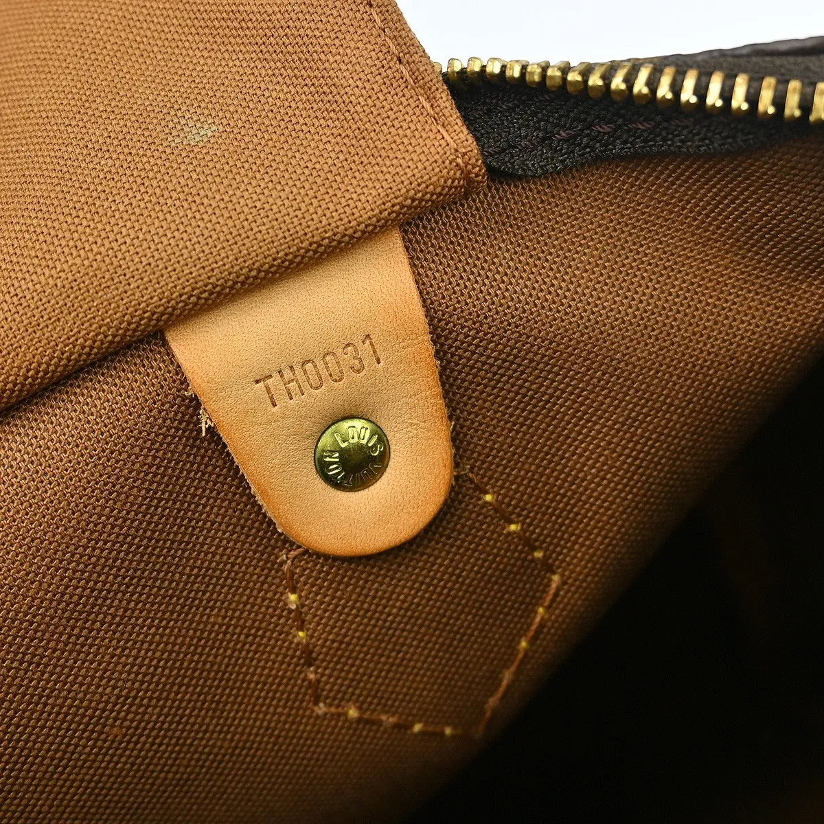 Louis Vuitton Speedy Monogram, Brown, Canvas, Handbag