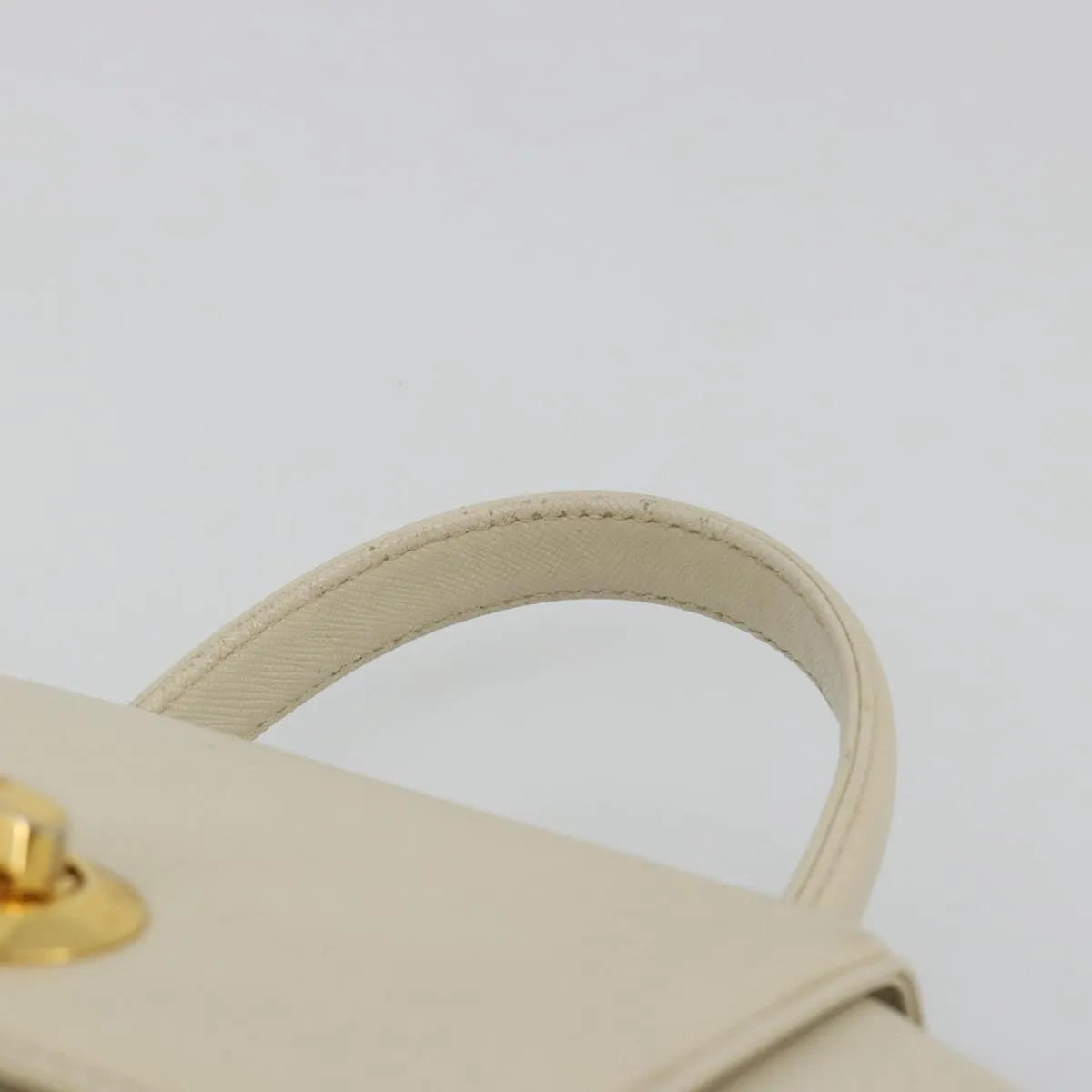 Givenchy Vintage Leather, White, Leather, Handbag