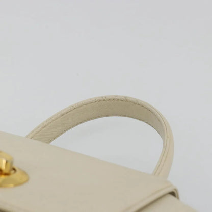 Givenchy Vintage Leather, White, Leather, Handbag