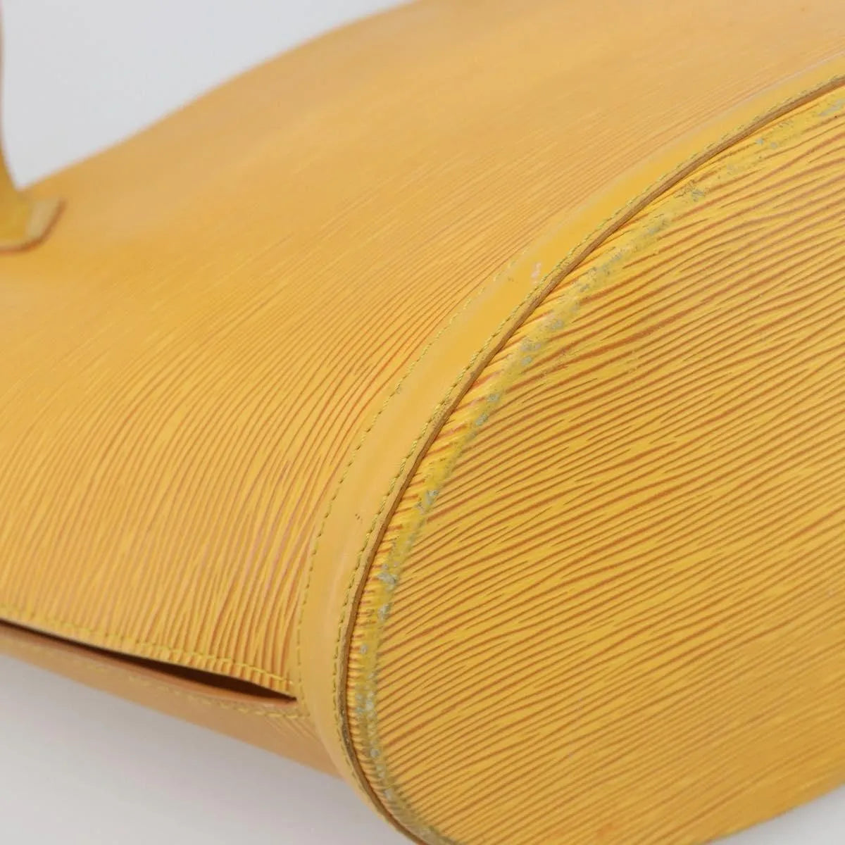 Louis Vuitton Saint Jacques Epi, Yellow, Leather, Shoulder Bag