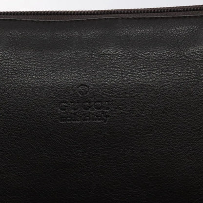 Gucci Vintage Leather, Brown, Leather, Shoulder Bag