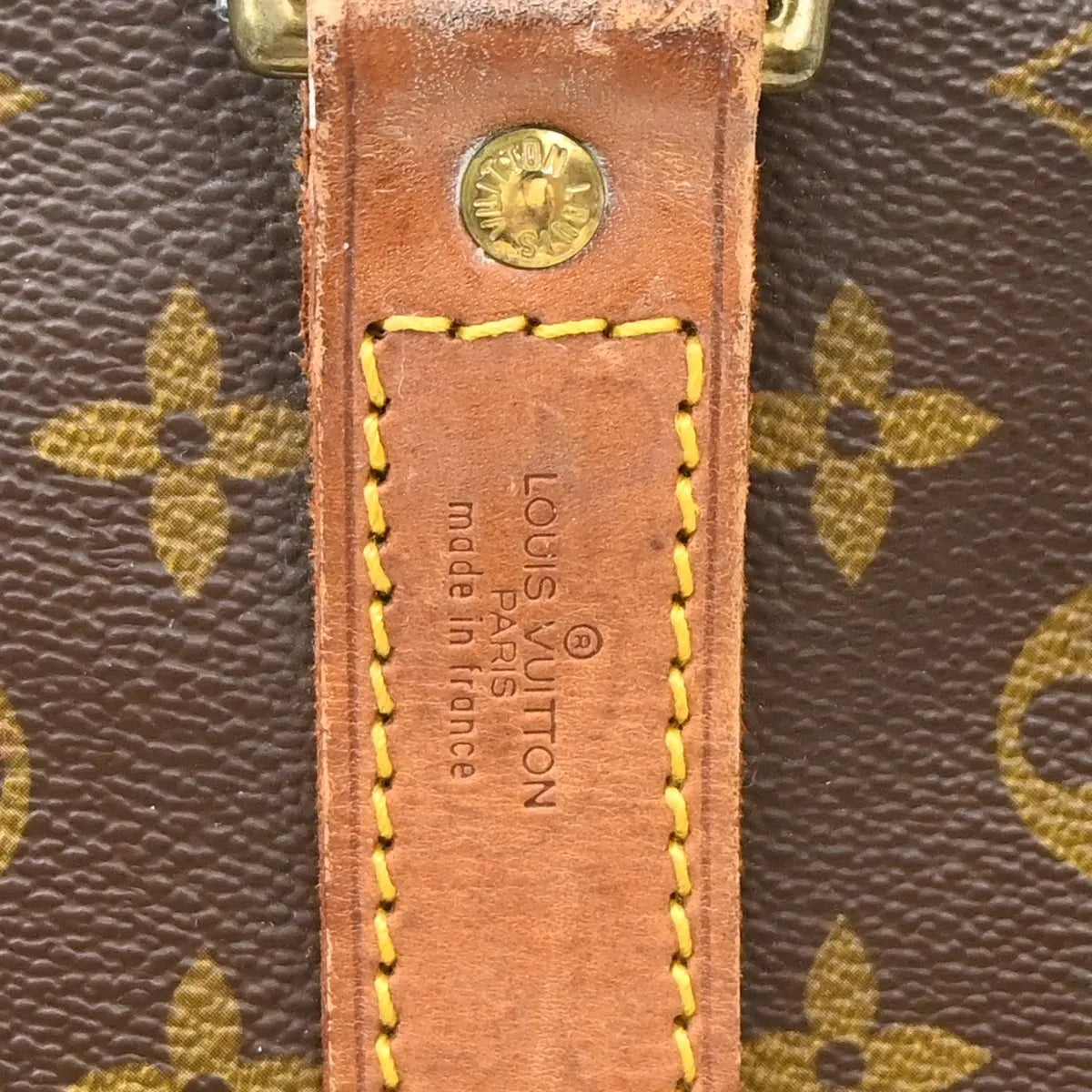 Louis Vuitton Keepall Bandouliere Monogram Canvas, Brown, Canvas, Travel Bag