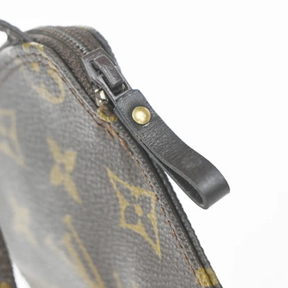 Louis Vuitton Pochette Secret Monogram canvas, Brown, Canvas, Clutch