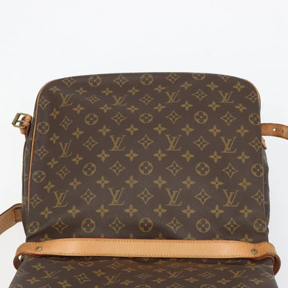 Louis Vuitton Saumur Monogram Canvas, Brown, Canvas, Shoulder Bag