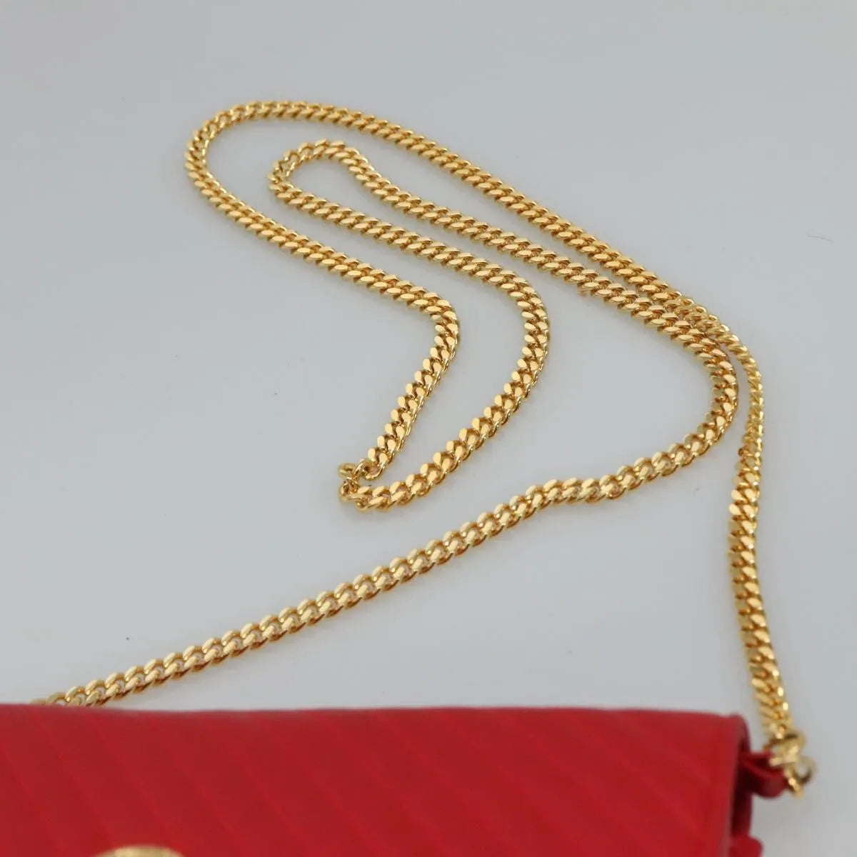 Celine Vintage Leather, Red, Leather, Shoulder Bag