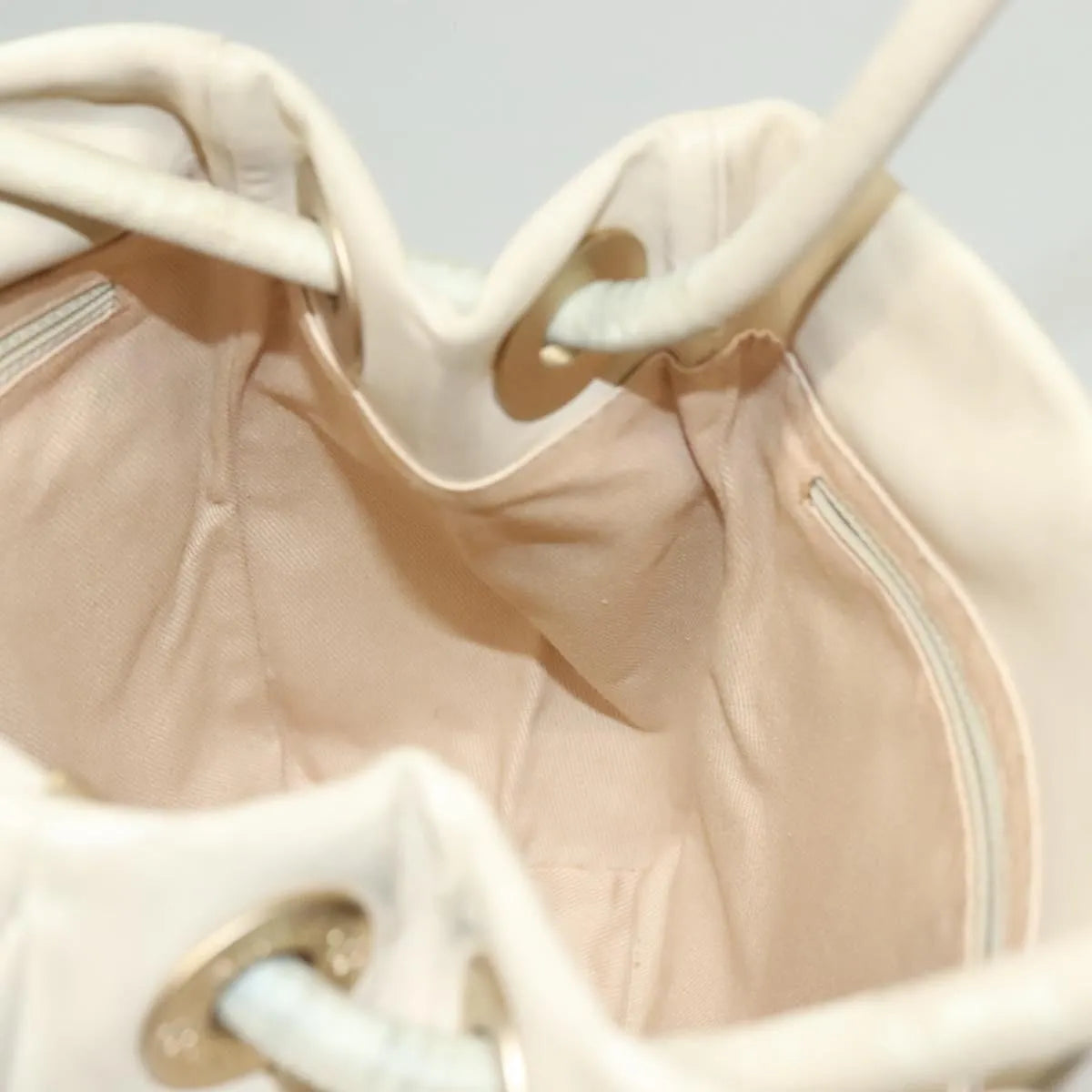 Chanel Camellia Tote Leather, Beige, Leather, Tote Bag