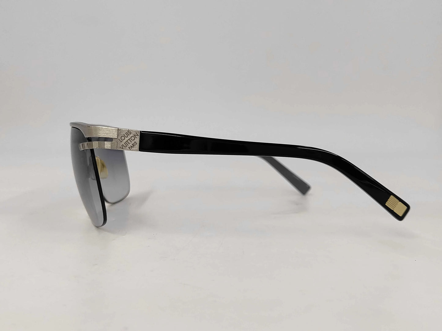 Louis Vuitton LV Sunglasses Metal Square Metal, Gray, Metal, Sunglasses