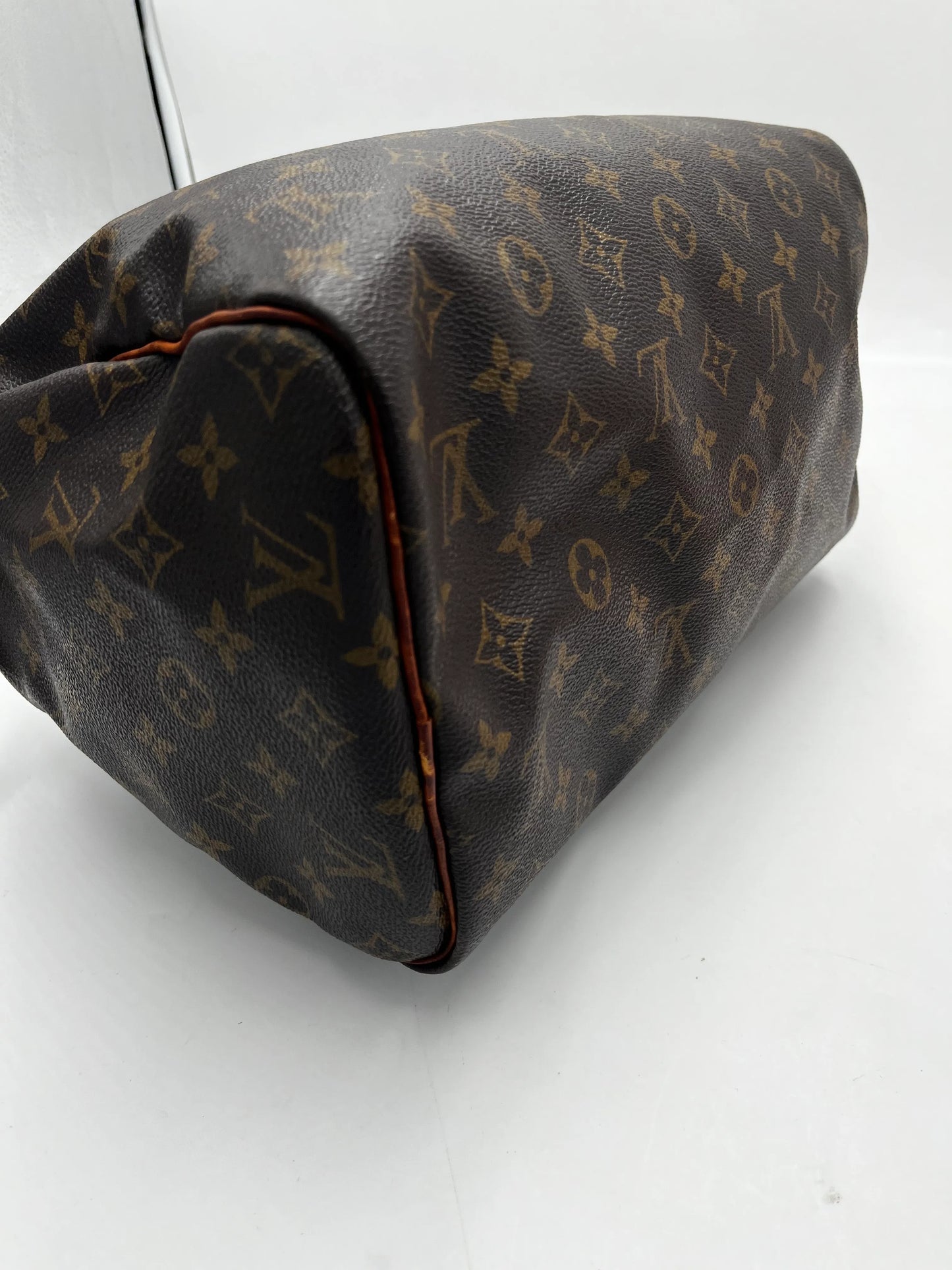 Louis Vuitton Speedy Monogram Canvas, Brown, Canvas, Handbag