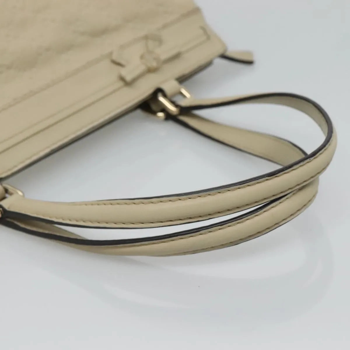 Gucci Mayfair Satchel Guccissima Leather, Beige, Leather, Tote Bag
