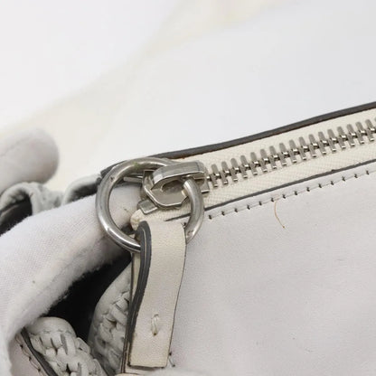 Chloe Vintage Leather, White, Leather, Shoulder Bag