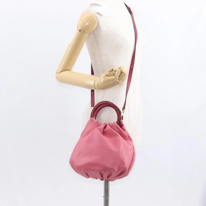 Loewe Bounce Lambskin, Pink, Leather, Handbag