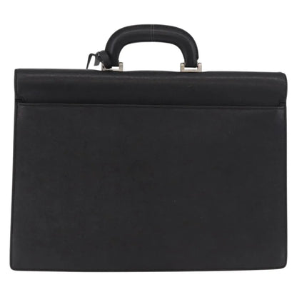 Burberry Vintage Leather, Black, Leather, Briefcase