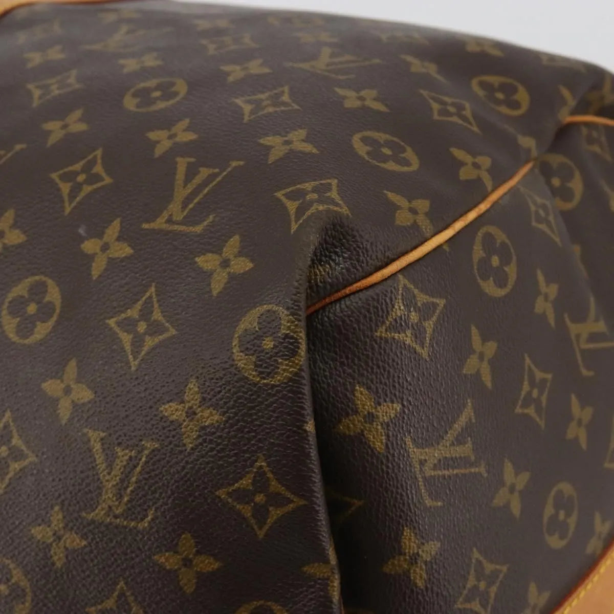 Louis Vuitton Keepall Bandoulière Monogram, Brown, Canvas, Travel Bag